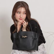 巾着付き2wayトートバッグ