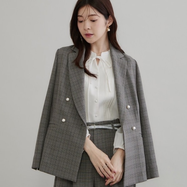 LANATECパール風釦テーラード | クチュールブローチ(Couture Brooch