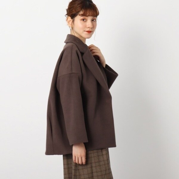 【古着】ウールジャケット ボックスシルエット ◇ボックスシルエットジャケット | クチュールブローチ(Couture