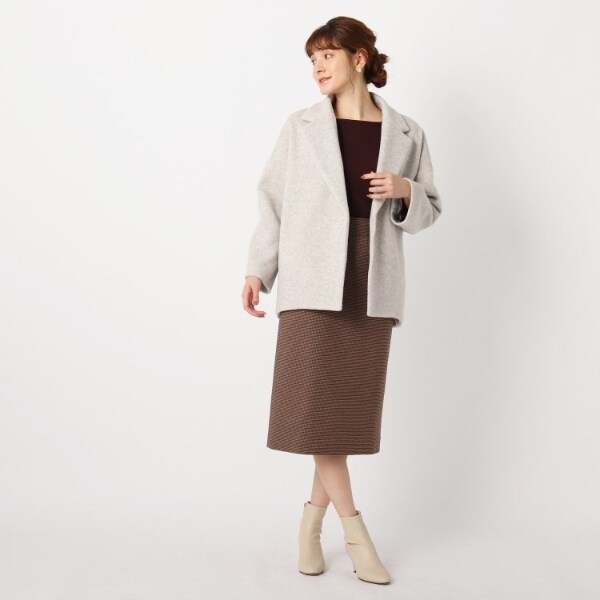 ◇ボックスシルエットジャケット | クチュールブローチ(Couture
