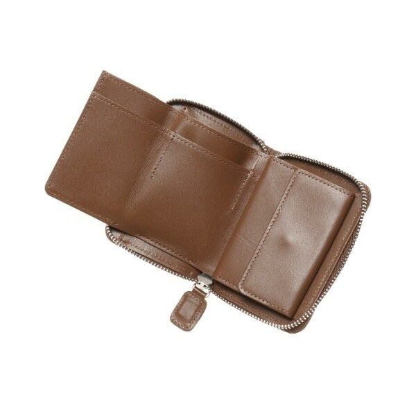 新品♡3.3万 ヒロコハヤシ BARBERA リミテ ファスナー コンパクト財布 