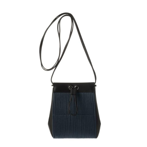 【美品】HIROKO HAYASHI ハラコバッグレザーハンドル付きヒロコハヤシ 2439-1374-