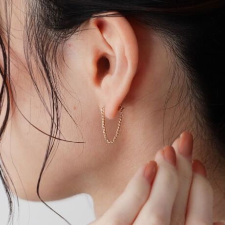 キヘイチェーン フープピアス ココシュニック Cocoshnik ファッション通販 マルイウェブチャネル