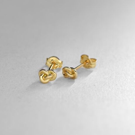 K18ノット スタッドピアス | ココシュニック(COCOSHNIK) | マルイ 