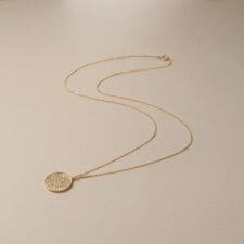 COCOSHNIK ココシュニック テクスチャープレート✴︎ロングネックレス 