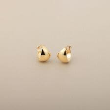 K10月甲 フープピアス 小