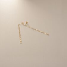 K10X大チェーン スタッドピアス