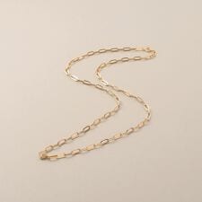 K10ダイヤモンド ランダムパヴェ中空プリム ネックレス