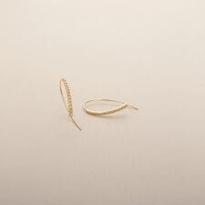 K10ダイヤモンド マーキス フックピアス