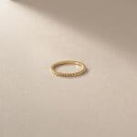 K18カットワーク極光 リング（ピンキー） | ココシュニック(COCOSHNIK 