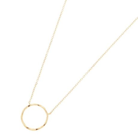 K10ツイストサークル ネックレス | ココシュニック(COCOSHNIK 