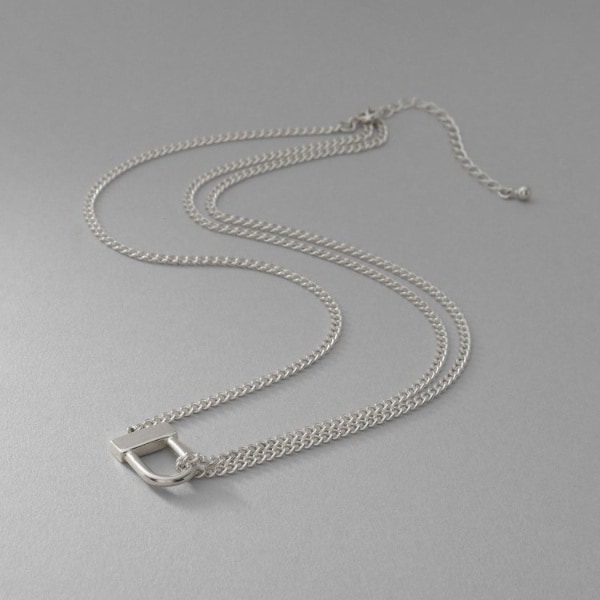 シルバー ロックデザイン ネックレス 392791_5.jpg