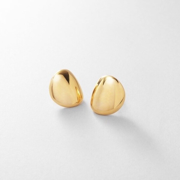 ピアス シルバー ホロウフープ ワイドピアス GP レディース COCOSHNIK