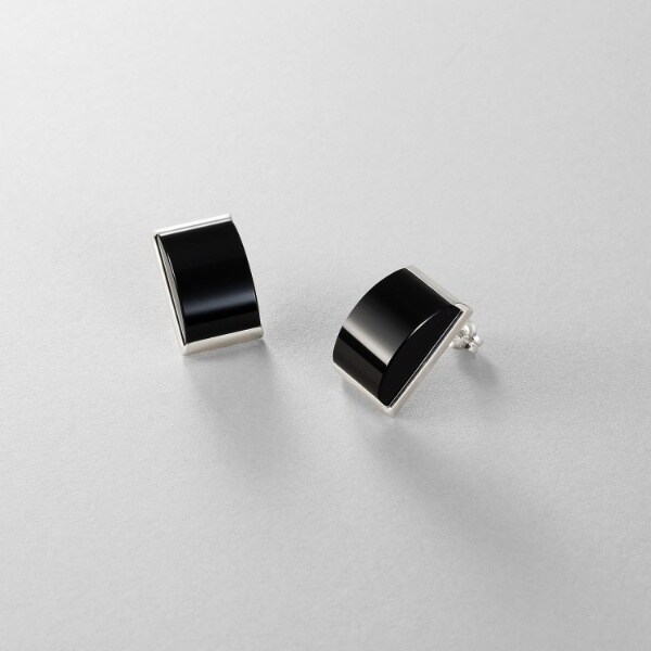 COCOSHNIK♡両耳ピアス K10トリニティモチーフ フープピアス（ピアス（両耳用
