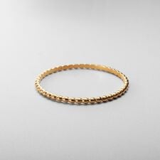 シルバー オーバルボールバングルGP