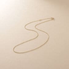 K10スキニーネックレス カットボール