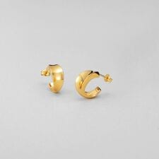 シルバー フローツイストピアス GP