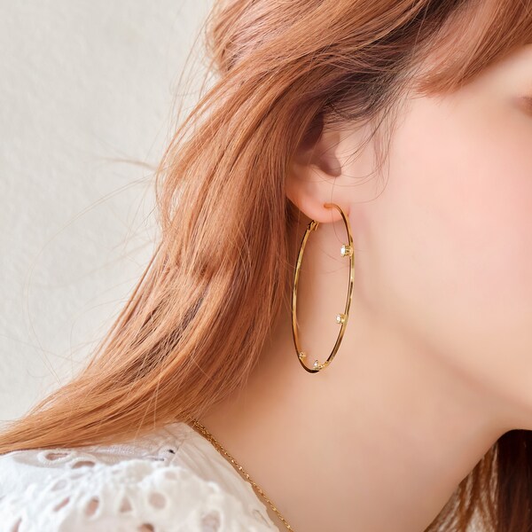 スプラッシュビックフープピアス クリア 最大81 Offクーポン フィービィー