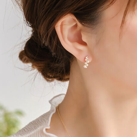 リリーパールビジューピアス フィービィー Phoebe 1452 ファッション通販 マルイウェブチャネル