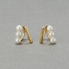 【シリーズ累計販売15000点突破！】ダブルデコレイトカフイヤリング　ゴールド