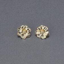 フレグラントフラワーメタルピアス/花モチーフ/大ぶり