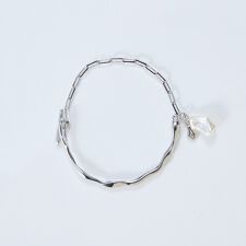 フィービィー(Phoebe)のフロウラインメタルブレスレット　シルバー/パール