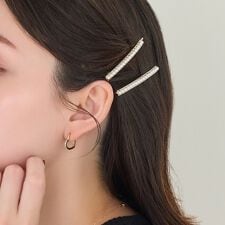 2setプチパールヘアピン