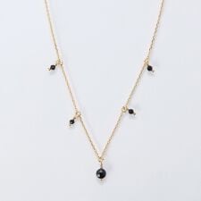 フィービィー(Phoebe)のカラージェムステーションワンポイントネックレス/天然石