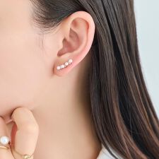 フィービィー(Phoebe)の2wayパールブリンクピアス&イヤリング　ゴールド