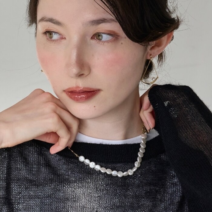 [�}���C]���^���b�N�p�[���`���[�J�[�l�b�N���X/41cm/�t�B�[�r�B�[�iPhoebe�j �z���C�g