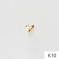 フィービィー(Phoebe)の【K10】プチモチーフピアス(片耳) 　ハート