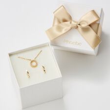 フィービィー(Phoebe)の【2025Xmas Collection】パヴェネックレス&イヤリング/BOX&ショッパー付き