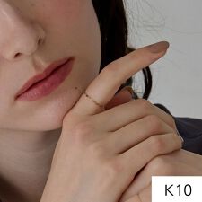 【K10】エクレアチェーンリング／BOXつき