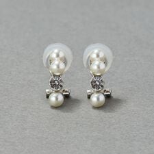 【シリーズ累計販売15000点突破！】【痛くないシリーズ】ノーブルパールシャインエアリーイヤリング