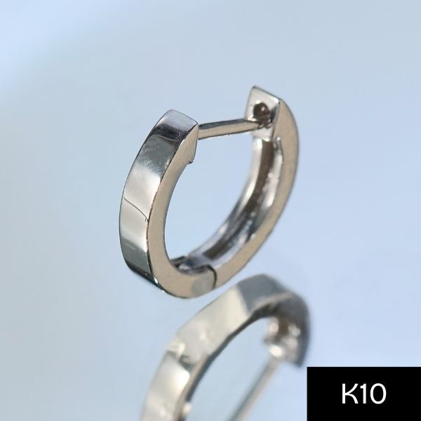 JUPITER  k10 YG マットゴールド ストレートフープ ピアス K10】ストレートフープピアス/片耳/ ユニセックス/マット