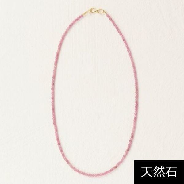 K10】天然石ビーズネックレス/ピンクトルマリン/ete JEWELRYシリーズ | ジュピター(JUPITER) | マルイウェブチャネル