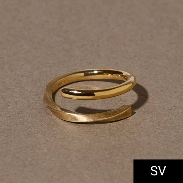 K10】天然石チェーンリング／7月誕生石／ルビー/ピンキー/サイズ