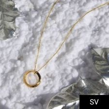 【SV925】リングペアネックレス