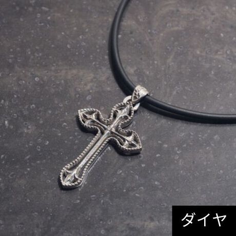 ダイアモンドシルバークロスペンダント/ネックレス | ジュピター  
