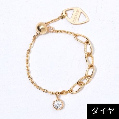 K10】ダイヤモンドチェーンリング | ジュピター(JUPITER) | マルイ 