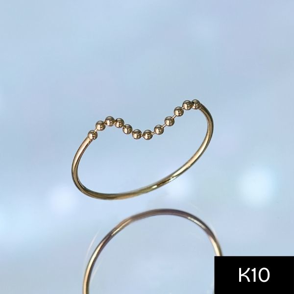 K10】バケットカットダイヤモンドリング | ジュピター(JUPITER