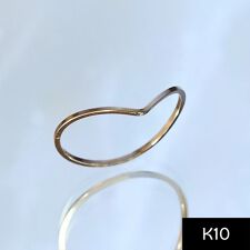 【K10】Vラインピンキーリング