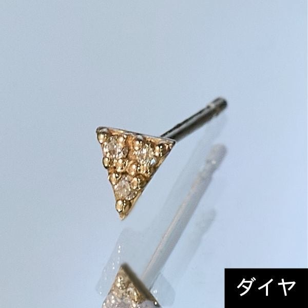 K10】ストレートフープピアス／片耳／ ユニセックス／マット
