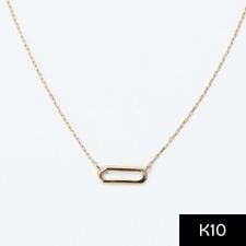 【K10】ゼロモチーフネックレス