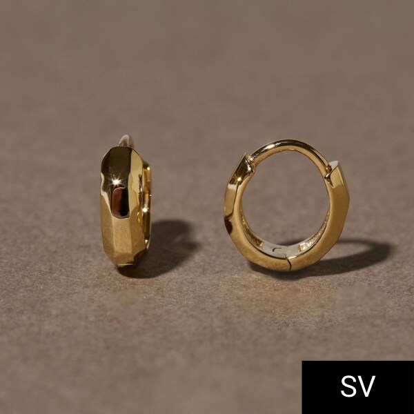 シリーズ累計販売 2000点突破【K10】ストレートフープピアス／片耳