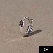 ジュピター(JUPITER)の【SV・片耳】ミニマルフープピアス/ニッケルフリー/金属アレルギー対応　シルバー