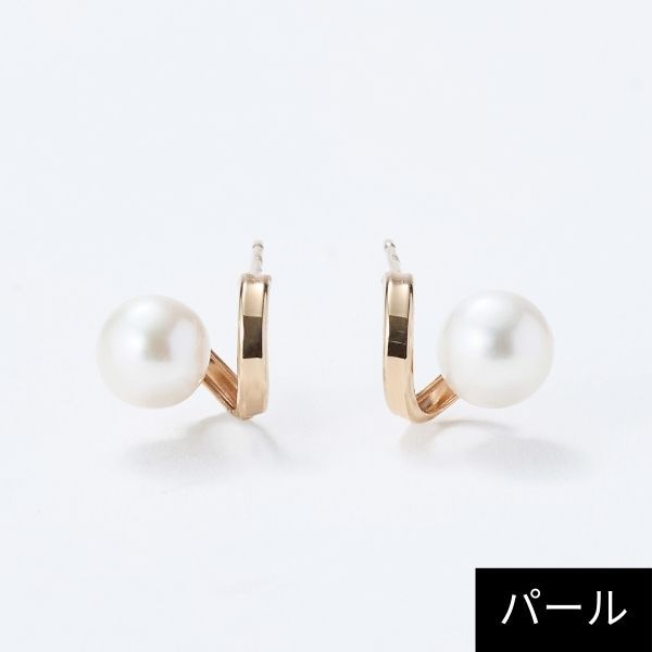 K10】淡水パールフープフォルムピアス | ジュピター(JUPITER) | マルイ 