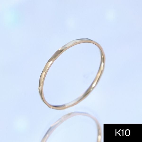 K10 regalino 1粒ダイヤモンド ゴールド リング | ノワール ド