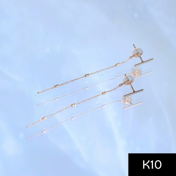 K10】ベーシックアメリカンピアス／ベネチアンチェーン | ジュピター