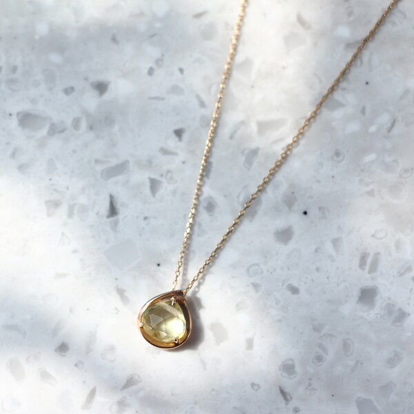 WEB限定】angels raimentネックレス（レモンクォーツ